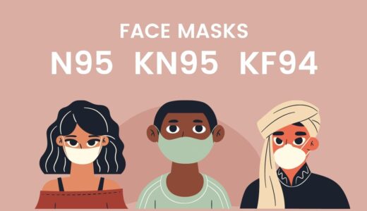 マスクのN95とKN95の違いは？KF94は